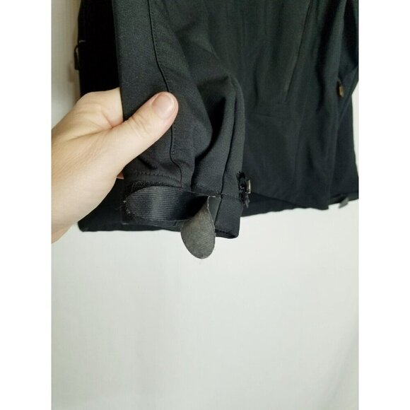 EMS Black Full Zip Hiking Outdoors Athletic Jacket Womens Size Large Softshell - Picture 4 of 12